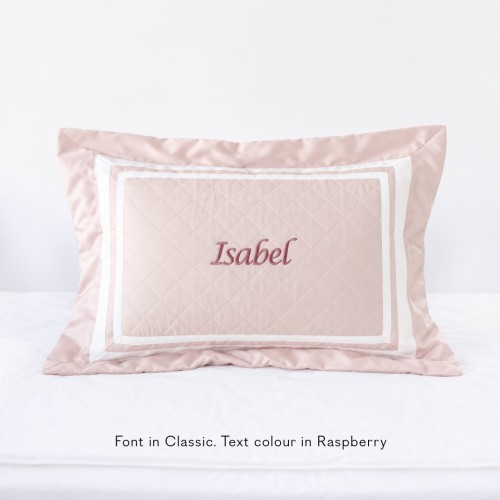 Egyptian Cotton Quilted Pillow - Shell